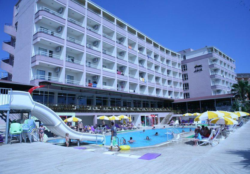 Ideal Beach Hotel Kargicak  Exteriör bild